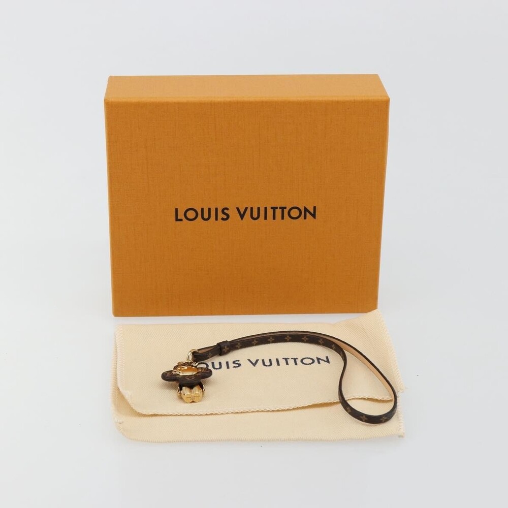 Louis Vuitton Monogram Vivienne Bag Charm Brown